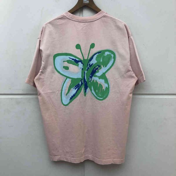 

2colors heavy fabric t shirt men women quality destroy tee, White;black