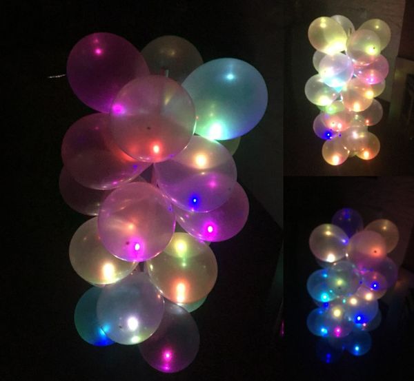 2021 runde LED-Kugellampen, Mini-Laterne, Ballonlicht, in Papierlaterne für Hochzeitsfeier, Dekoration, Blumendekor