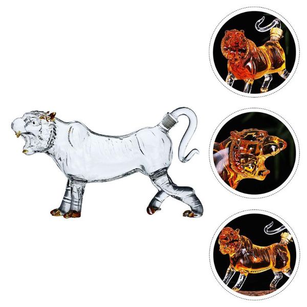 

bathroom sink faucets 1pc tiger shaped bottle creative transparent