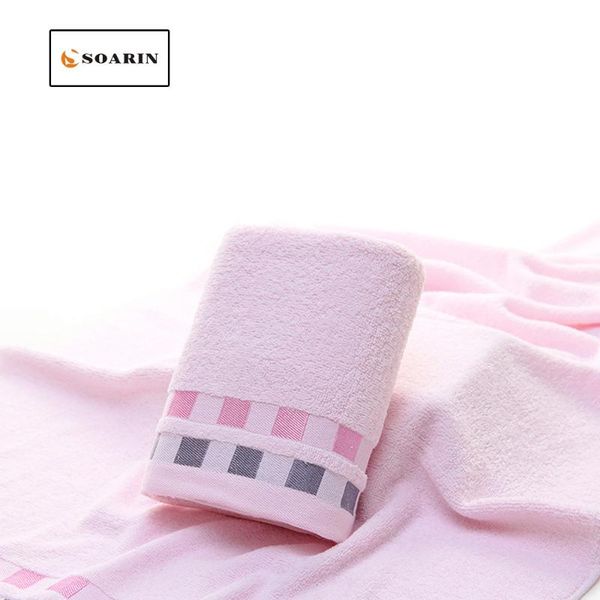 

towel soarin 100% cotton bath solid printed towels for adults toalla playa grande toalhas de banho adulto dusch handtuch
