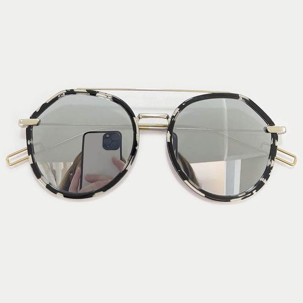 

sunglasses retro round gradient women designer sun glasses vintage outdoor driving eyewear, White;black