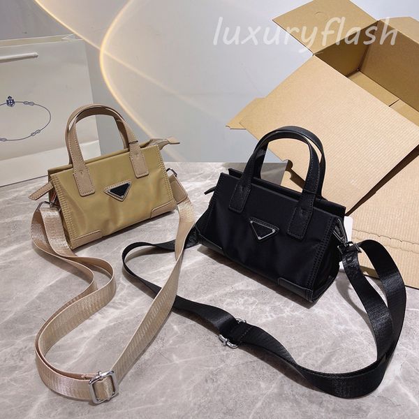 

latest arrival designers mini handbags tote shoulder bag women luxurys fashion khaki small crossbody purses nylon forever classic style