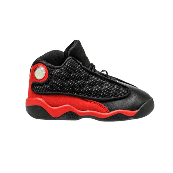 

2017 kids 13 td bred basketball shoes kid 13s baby infant youth boys sneaker(it has a logo)414581 004, Black