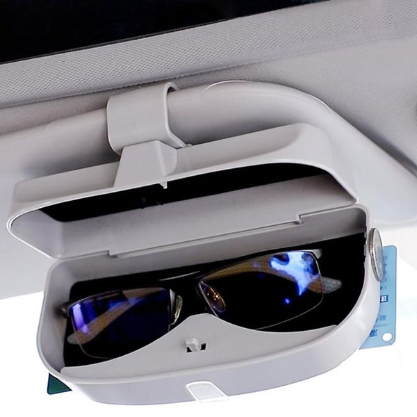 

other interior accessories car visor glasses case sunglasses storage auto holder sun eyeglasses protective box clip