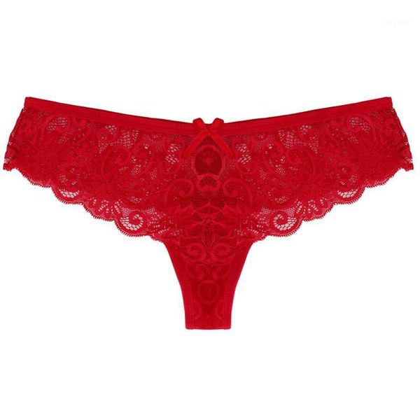 

women's panties lace lingerie pure cotton crotch hollow female low waist high-grade thong, Black;pink