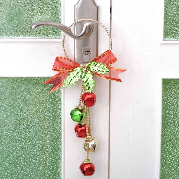 

new ornaments bell tree decoration iron christmas pendant electroplating