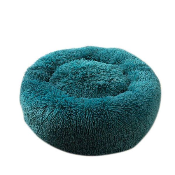 

cat beds & furniture bed round plush winter warm mat comfortable dog cushion pet supplies #