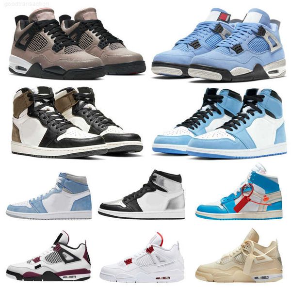 

basketball shoes women jumpman 1 1s og high university blue hyper royal silver toe bred court purple obsidian unc sail 4 4s taupe haze black