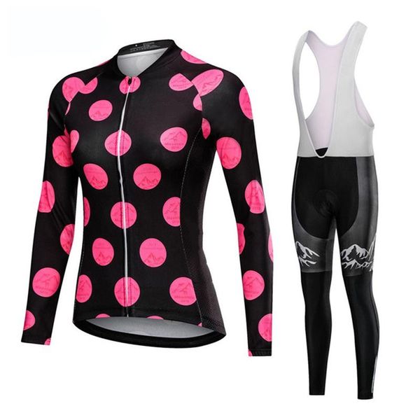 

racing sets ropa ciclismo winter cycling clothing women thermal fleece jersey set long sleeve clothes warm jerket road bike bib pants, Black;blue