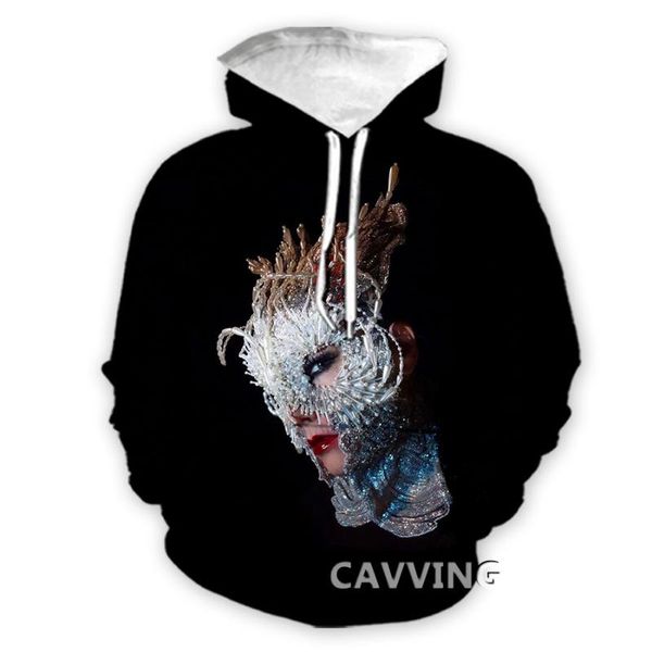 

men's hoodies & sweatshirts cavving 3d printed vintage 90s signer bjor hooded harajuku clothing for women/men man 03, Black