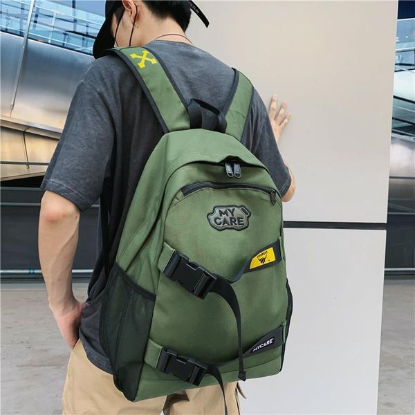 

backpack men and women 2021 casual fashion ladies travel bag for girls lapschool