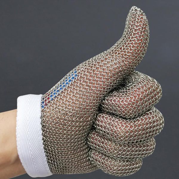 

disposable gloves stainless steel ring welding 55-level metal wire cut slaughter electric shear saw anti-cut