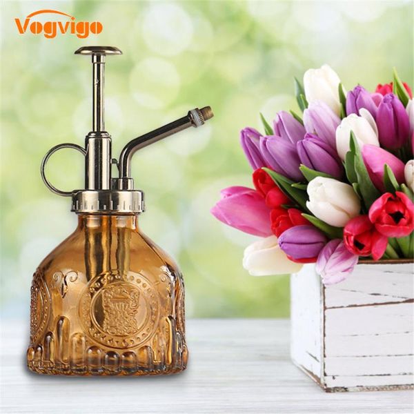 

watering equipments 1pc plant flower glass garden pot mister sprayer bottle spray hairdressing practical tool 200ml