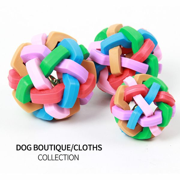 

bell pet ball colorful tpr voice dog biting molars puzzle toys