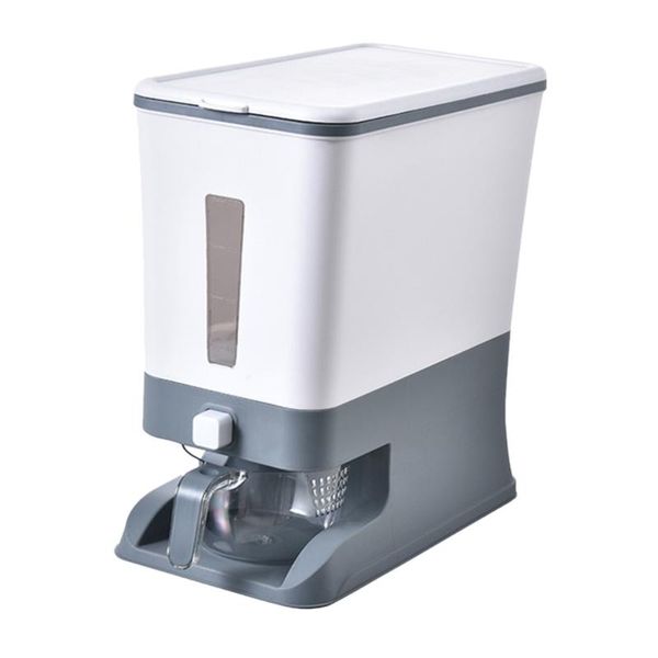 

storage bottles & jars metering rice bucket box household cereal container