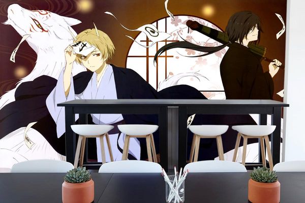 

wallpapers [self-adhesive] 3d natsume yuujinchou 9662 japan anime wall paper mural print decal murals