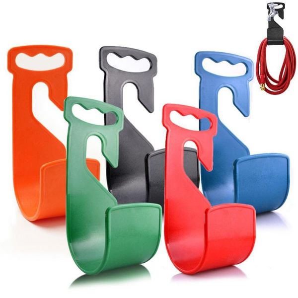 

watering equipments rust-garden hose pipe reel hook hanger wall mounted holder organizer tool portable irrigation