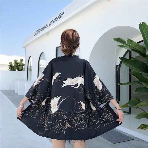 

ethnic clothing japanese streetwear women kimono yukata cosplay clothes traditional kimonos haori women's 31307, Red