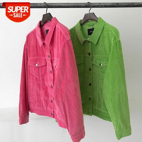 

swe11done4 corduroy button coat jacket long-sleeved gram weight #ch7s, Black