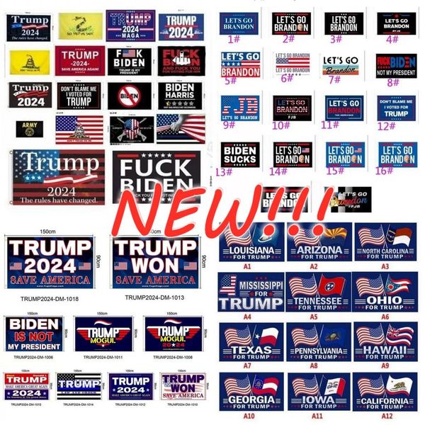 

new johnin 300 designs direct factory 3x5 ft flags 90*150 cm lets go brandon save america again trump flag for 2024 president election u.s.