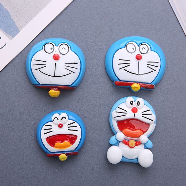 

cute robot cat early teaching refrigerator paste blue fat naughty three-dimensional magnetic strong magnet