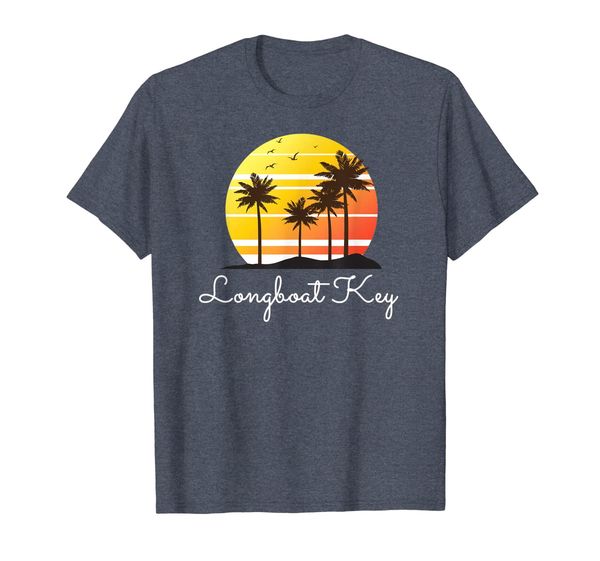 

longboat key florida vacation family group gift t-shirt, White;black