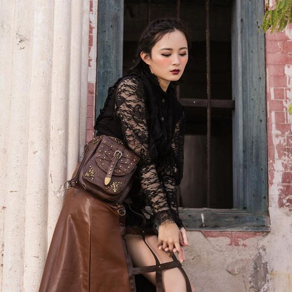 

bag punk vintage multi-function outdoor sports tactical waist bags