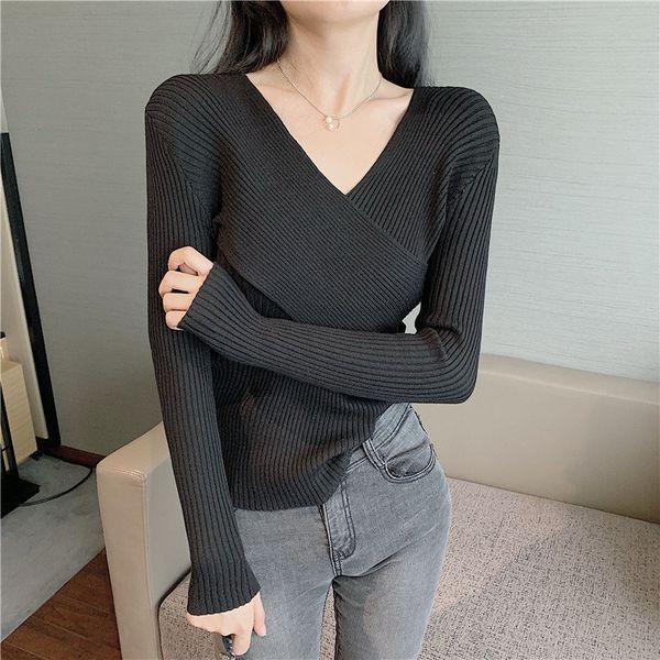 

sweaters sweater off shoulder chic elegant slender office lady knitwear women solid knitted pullover, White;black