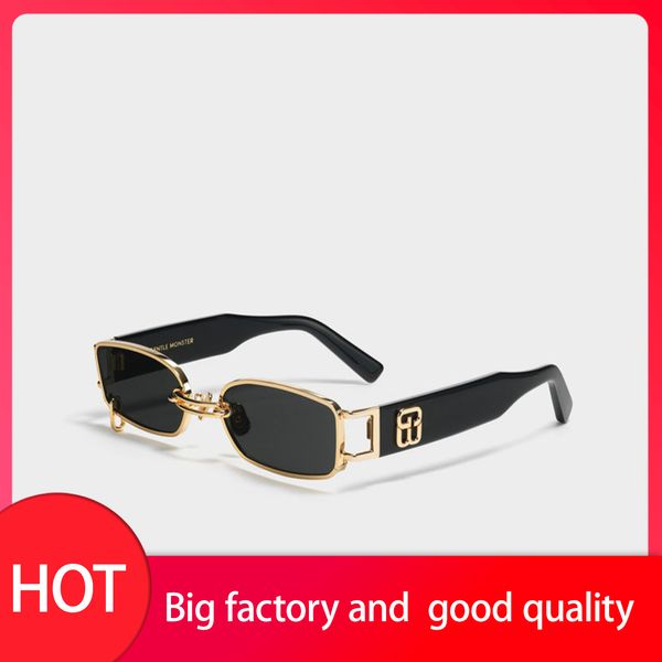 

luxury designer glasses retro european and american women's sunglasses korean fashion glasses cool male stars same style personality bo, White;black