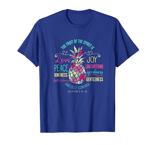 

Pineapple Fruit of the Spirit Christian Womens T Shirt, Mainly pictures