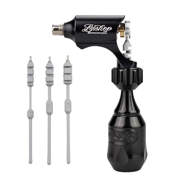 

tattoo guns kits 2021 brand bishop rotary machine with adjustable cartridge grip for needle cartridges supply