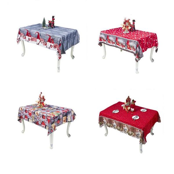 

table cloth christmas tablecloth rectangular cover wedding home party decoration polyester fabric xmas festive diningt