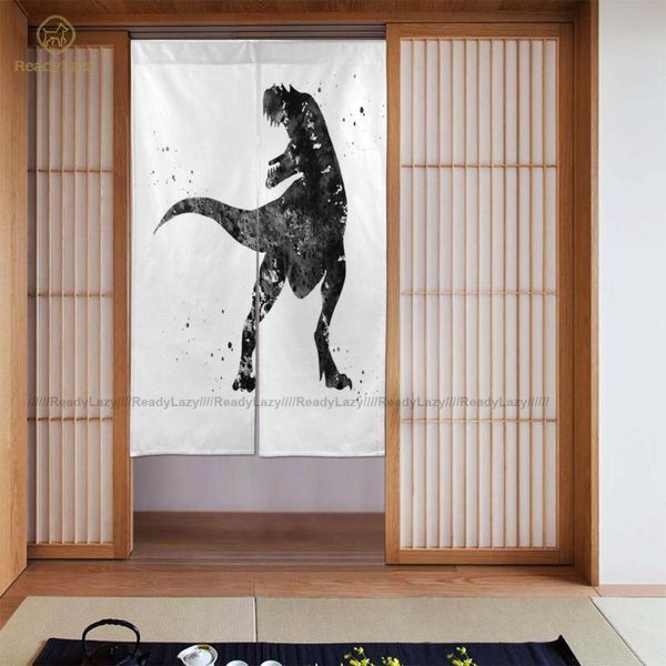 

t-rex curtains garden blockout door curtain double printed & drapes