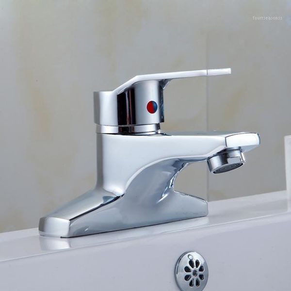 

bathroom sink faucets dual hole mixer tap with single handle basin faucet of zinc alloy water1
