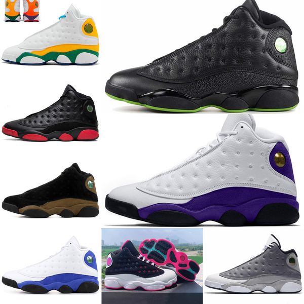 

wholesale jumpman women mens basketball shoes 2020 flint 13s lucky bred playground soar green pink trainers sneakers size 13 7epsn94rn