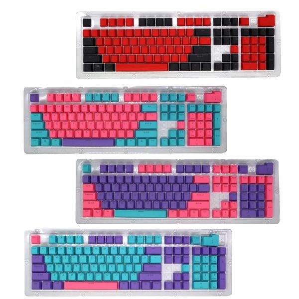 

mini , ome height 104 key caps suitable for office and gaming only keyboards