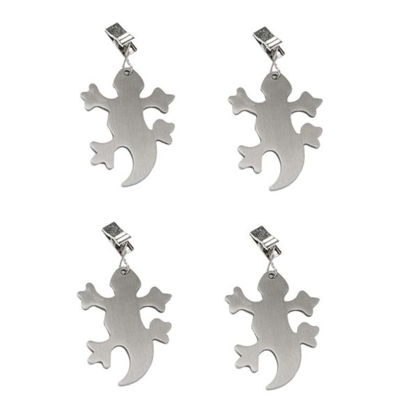 

table cloth 4pcs stainless steel heavy duty tablecloth weights with clips for indoor outdoor