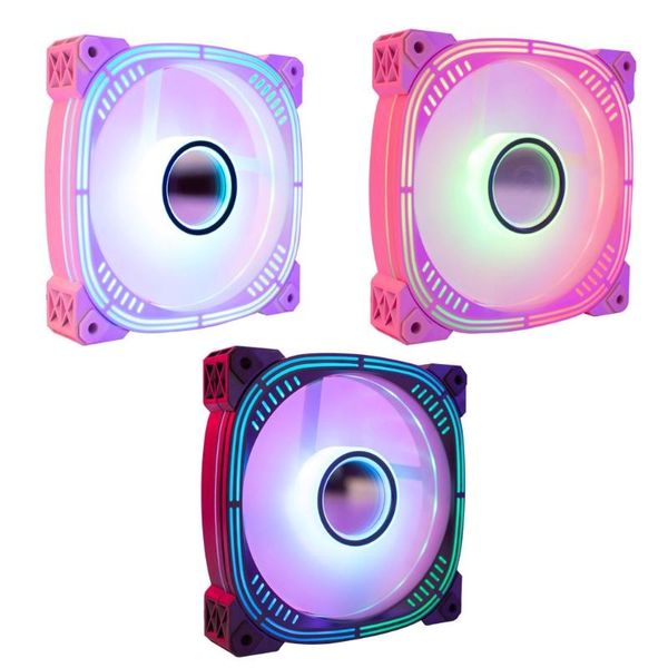 

fans & coolings computer case fan 120mm led silent for cases cpu cooler radiator ultra quiet,colorful chassis 5v 3pin