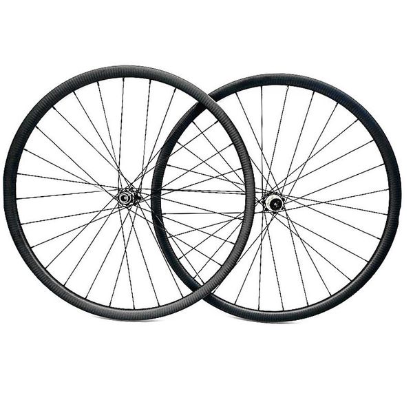 

bike wheels carbon 27.5er 35x25mm tubeless disc brake mtb straight pull 6 plaws 110x15 148x12 cn474