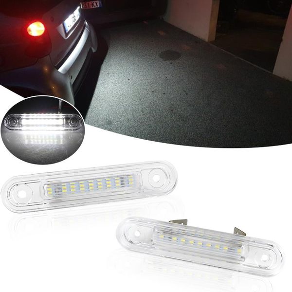 

Emergency Lights For E-Class W124 190 W201 C-Class W202 Car Rear White LED License Plate Light Number Lamp