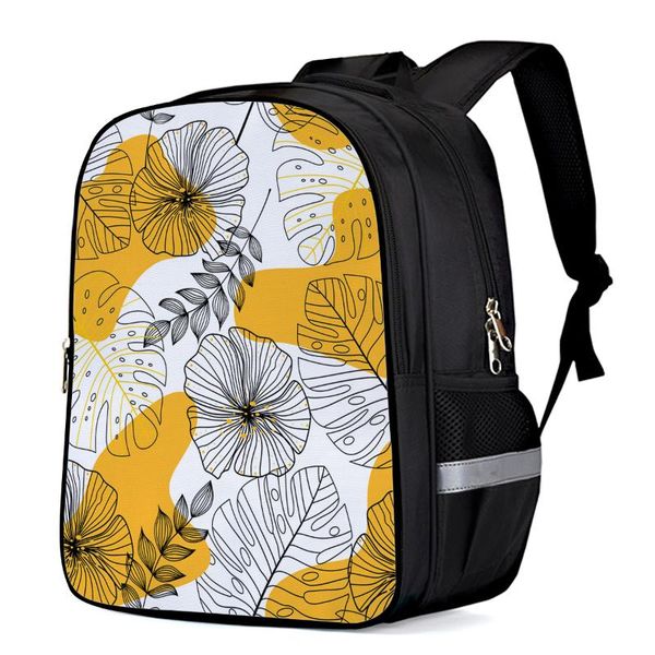 

backpack tropical plant toddler boy girl elementary school kindergarten