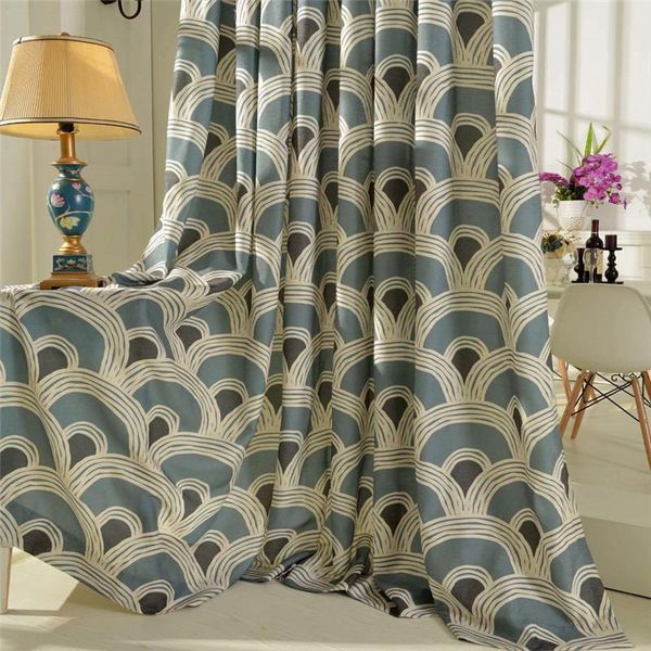 

curtain & drapes modern european blue bedroom curtains jinya home decoration darkening polyester kitchen living room panels window door