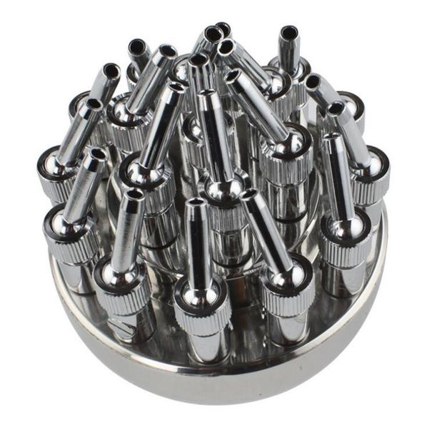 

stainless steel adjustable three layer flowers spray sprinkler style stylet interlobule pool fountain nozzle garden decorations