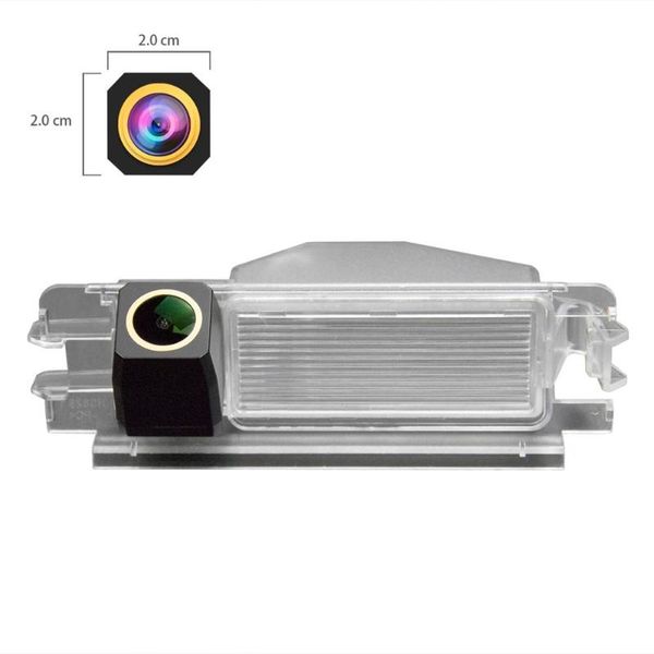 

car rear view cameras& parking sensors accessories hd 720p golden reverse camera for march logan sandero /dacia sander stepwa