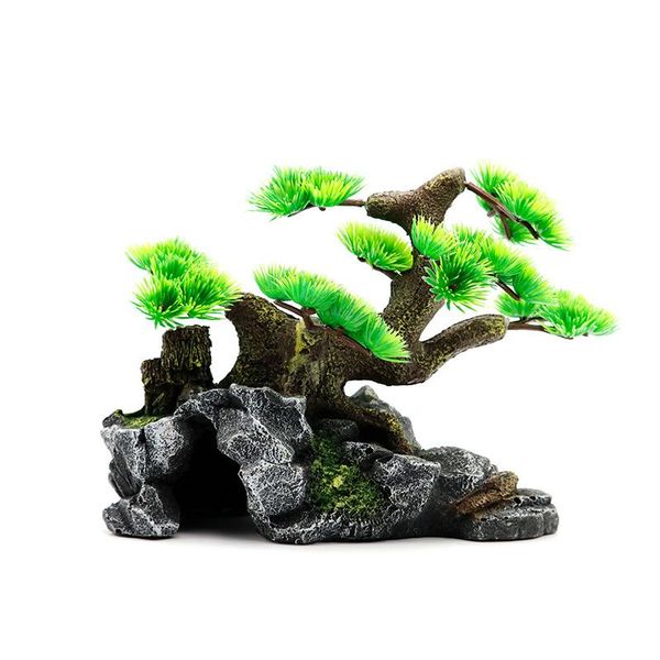 

decorations fish tank landscaping decoration rockery aquarium creative resin crafts ornaments furniture pet accessories