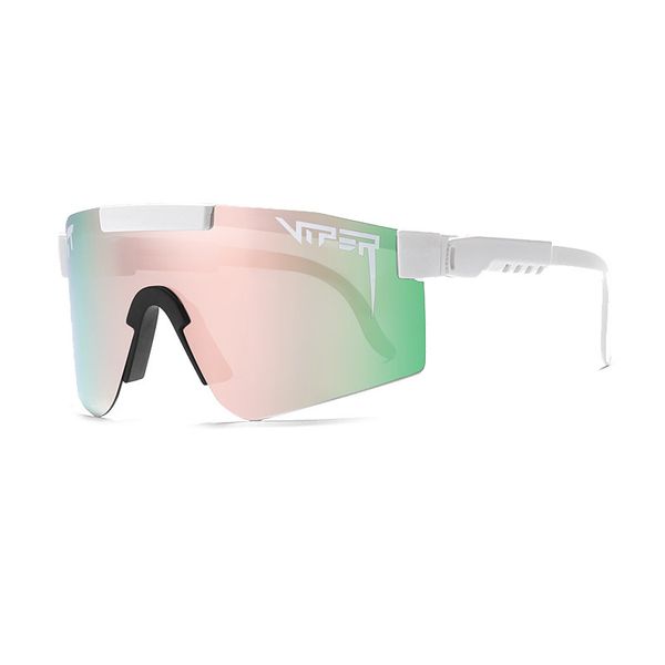 

special offer luxury designer 2021 new sun polarized mirrored red lens tr90 frame uv400 protection men sport pit viper sunglasses 1pyz fbfk, White;black