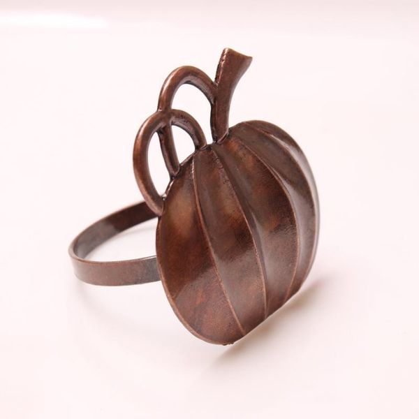 

napkin rings pumpkin rings, fall vintage alloy holder for hallowe qx2e