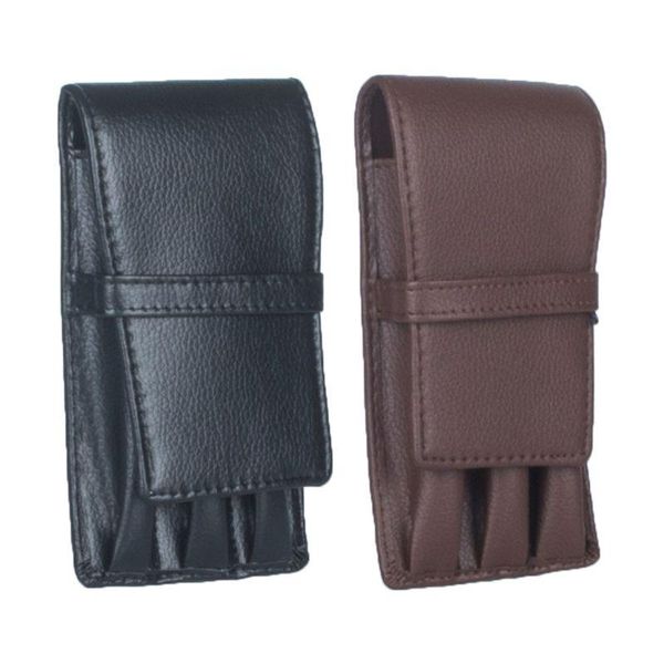 

pencil bags retro fountain pens case pencils bag 3 slots writing holder supplies accessories dxab