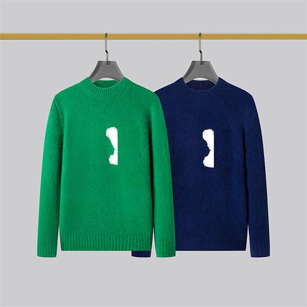 

2022 classical men's knitted sweater brand classic knit sweatshirt vintage plaid designer pullover sweaters -3xl sweatershirt, White;black