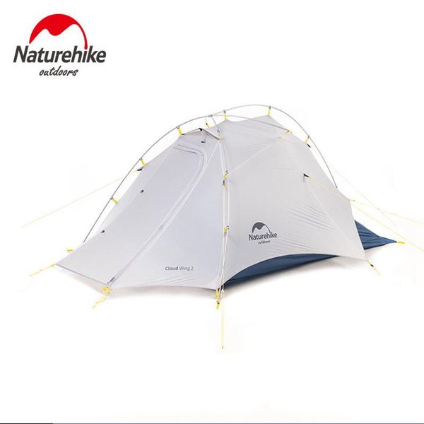 

naturehike cloud up wing 2 men tent 15d silicon coated nylon ultralight portable windproof tents for outdoor camping hiking and shelters